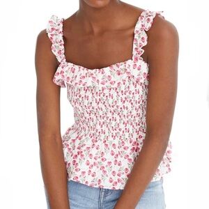 J Crew X Liberty of London floral print Blouse